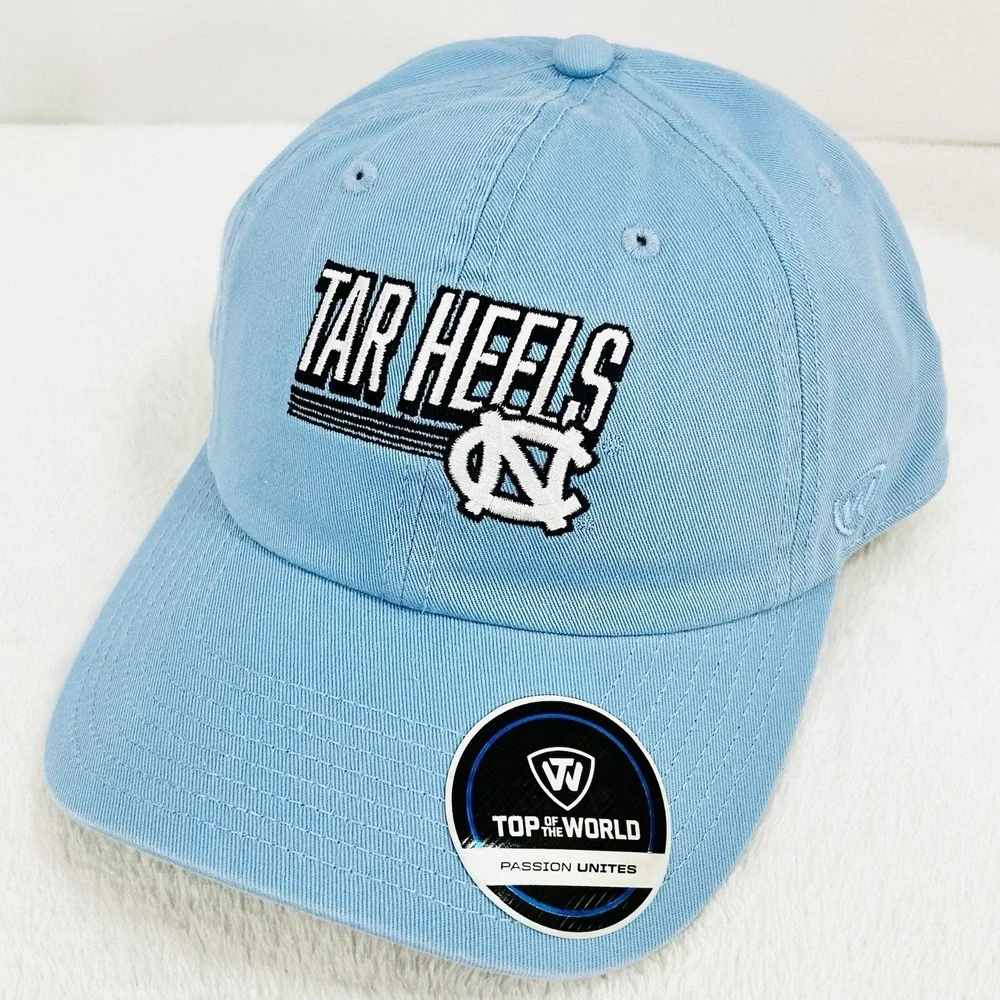 North Carolina‎ Tar Heels Top of the World Slice Hat Cap Adjustable Strapback